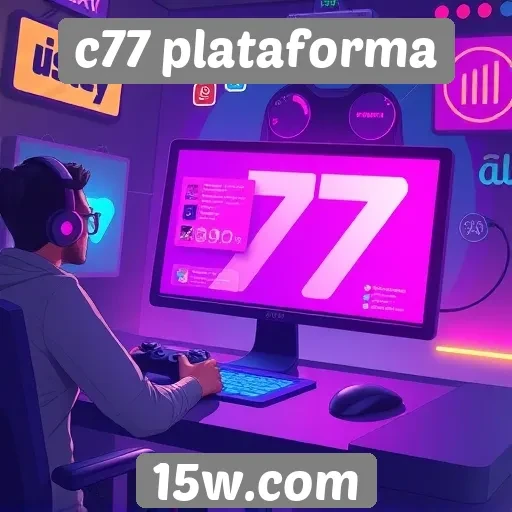 Novos recursos interativos no c77 plataforma para gamers