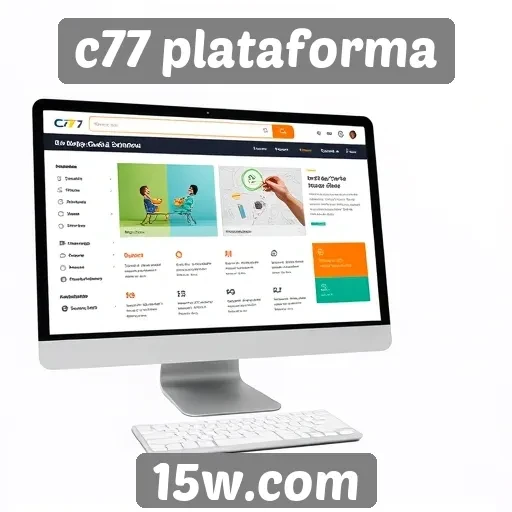 Análise da interface do usuário do site c77 plataforma